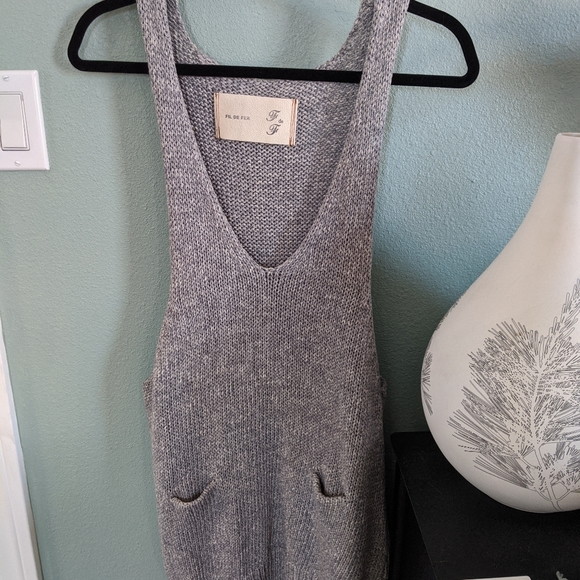 fil de fer Sweaters - Expensive Japanese boutique sweater vest tunic